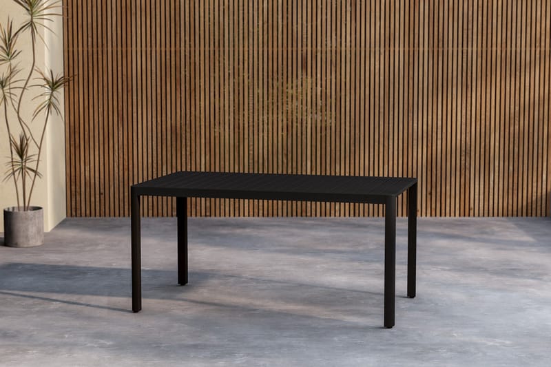 Giardini Matbord Utomhus 85x150 cm - Svart - Utemöbler - Trädgårdsbord & Utebord - Matbord ute