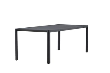 Giardini Matbord Utomhus 90x200 cm - Svart - Utemöbler - Trädgårdsbord & Utebord - Matbord ute