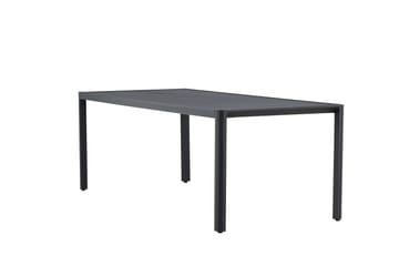 Giardini Matbord Utomhus 90x200 cm - Svart - Utemöbler - Trädgårdsbord & Utebord - Matbord ute