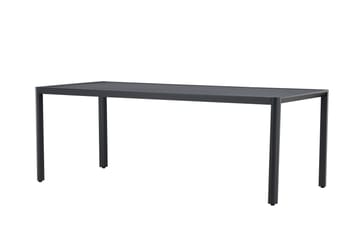 Giardini Matbord Utomhus 90x200 cm - Svart - Utemöbler - Trädgårdsbord & Utebord - Matbord ute