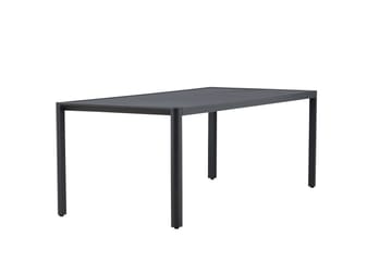 Giardini Matbord Utomhus 90x200 cm - Svart - Utemöbler - Trädgårdsbord & Utebord - Matbord ute