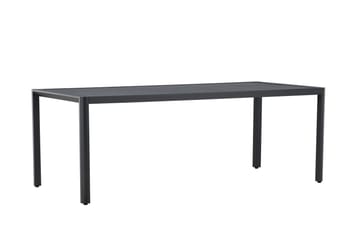 Giardini Matbord Utomhus 90x200 cm - Svart - Utemöbler - Trädgårdsbord & Utebord - Matbord ute