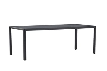 Giardini Matbord Utomhus 90x200 cm - Svart - Utemöbler - Trädgårdsbord & Utebord - Matbord ute