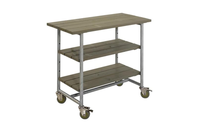 PLUS Urban Grillbord med 2 Hyllor - Utemöbler - Trädgårdsbord & Utebord - Grillbord