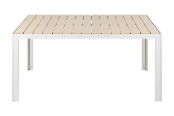 Grosseto Matbord Utomhus 150x90 cm - Beige/Vit - Utemöbler - Trädgårdsbord & Utebord - Matbord ute