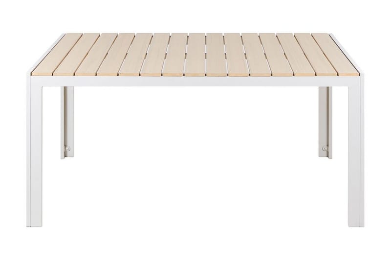 Grosseto Matbord Utomhus 150x90 cm - Beige/Vit - Utemöbler - Trädgårdsbord & Utebord - Matbord ute