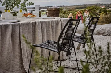 Hillerstorp Borgdala Utebord 220/340 x 107 x H75,5 cm - Grå - Utemöbler - Trädgårdsbord & Utebord - Matbord ute