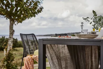 Hillerstorp Borgdala Utebord 220/340 x 107 x H75,5 cm - Grå - Utemöbler - Trädgårdsbord & Utebord - Matbord ute