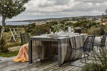 Hillerstorp Borgdala Utebord 220/340 x 107 x H75,5 cm - Grå - Utemöbler - Trädgårdsbord & Utebord - Matbord ute