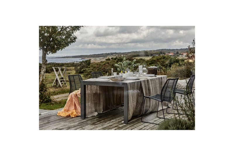 Hillerstorp Borgdala Utebord 220/340 x 107 x H75,5 cm - Grå - Utemöbler - Trädgårdsbord & Utebord - Matbord ute