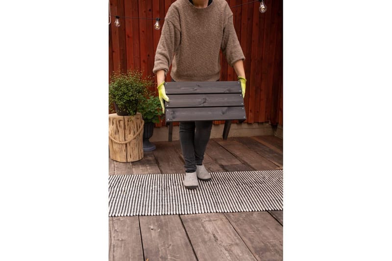 Hillerstorp EcoFurn Utebord Granny Furu Oljad Grå - Grå - Utemöbler - Trädgårdsbord & Utebord - Sidobord utomhus