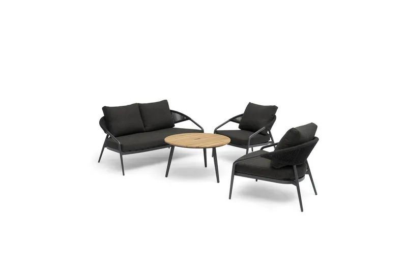 Hillerstorp Ekeryd  Utebord Ø80 cm - Natur - Utemöbler - Trädgårdsbord & Utebord - Soffbord utomhus & loungebord