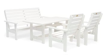 Hillerstorp Herrgård Bord 90 x 165 cm - Vit - Utemöbler - Trädgårdsbord & Utebord - Matbord ute
