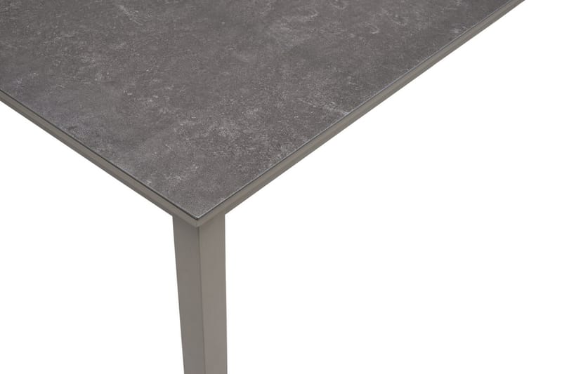 Hillerstorp Jet Set Matbord Utomhus 90 cm Beige - Beige - Utemöbler - Trädgårdsbord & Utebord - Matbord ute