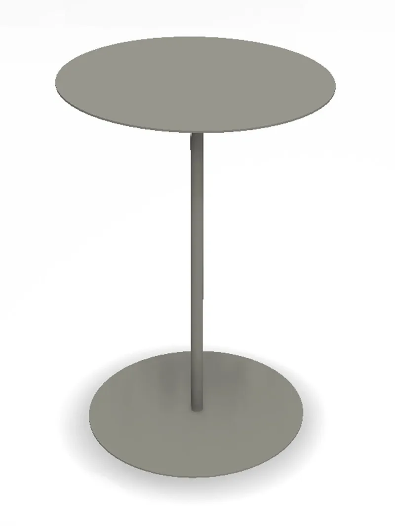 Hillerstorp Jet Set Sidobord Ø45x67 cm, Sand
