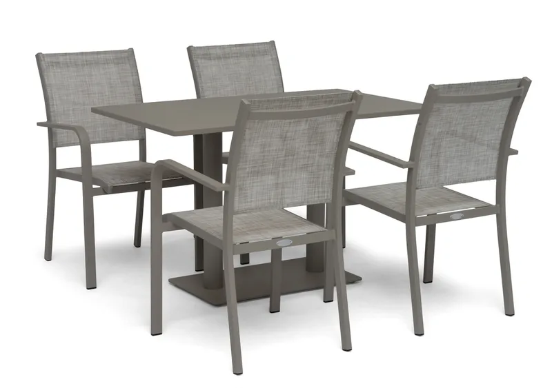 Hillerstorp Näsby Cafébord 70 x 120 cm Sand - Sand - Utemöbler - Trädgårdsbord & Utebord - Cafebord