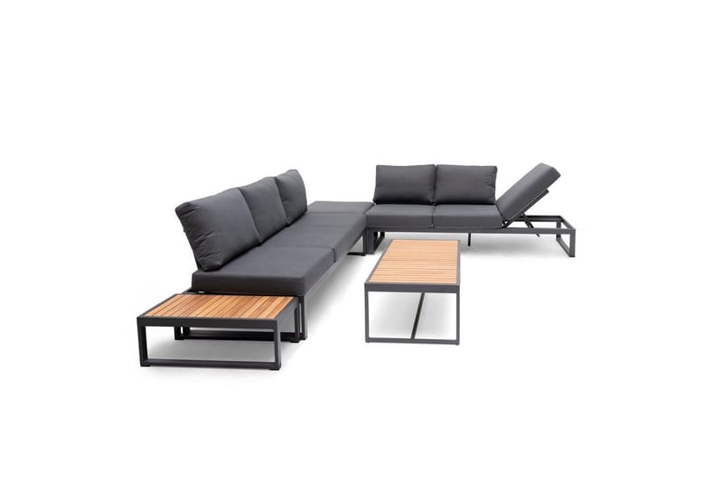 Hillerstorp Oxelunda Utebord 113 x 55 cm Grå - Grå - Utemöbler - Trädgårdsbord & Utebord - Sidobord utomhus