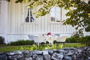 Hillerstorp Oxhult Utebord Ø145 cm Svart - Svart - Utemöbler - Trädgårdsbord & Utebord - Matbord ute