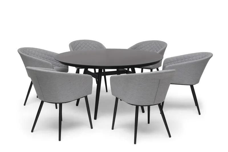 Utebord Hillerstorp Oxhult Ø145 cm Svart - Svart - Utemöbler - Trädgårdsbord & Utebord - Matbord ute