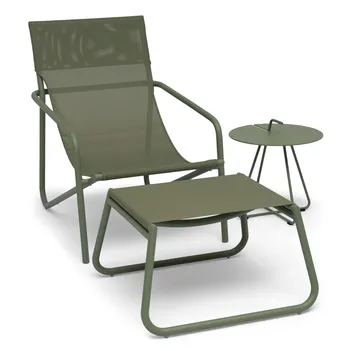 Hillerstorp Sandholma Utebord Ø44 cm Grön - Grön - Utemöbler - Trädgårdsbord & Utebord - Sidobord utomhus