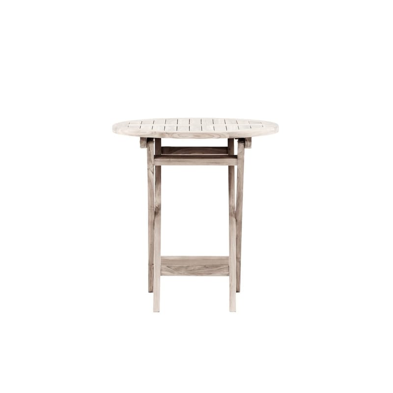 Kenya Cafébord 70 cm - Whitewash - Utemöbler - Trädgårdsbord & Utebord - Cafebord