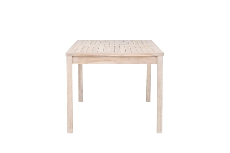 Kenya Matbord Utomhus 90x180 cm - Whitewash - Utemöbler - Trädgårdsbord & Utebord - Matbord ute