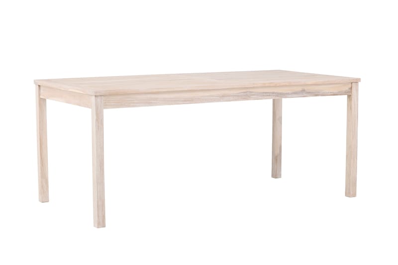 Kenya Matbord Utomhus 90x180 cm - Whitewash - Utemöbler - Trädgårdsbord & Utebord - Matbord ute