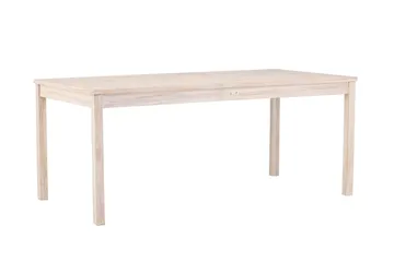 Kenya Matbord Utomhus 90x180 cm - Whitewash - Utemöbler - Trädgårdsbord & Utebord - Matbord ute