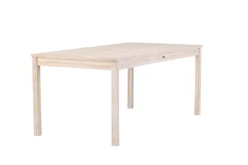 Kenya Matbord Utomhus 90x180 cm - Whitewash - Utemöbler - Trädgårdsbord & Utebord - Matbord ute