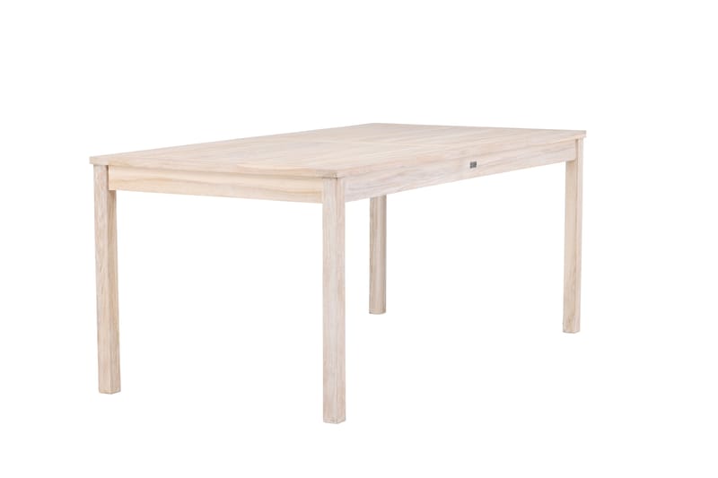 Kenya Matbord Utomhus 90x180 cm - Whitewash - Utemöbler - Trädgårdsbord & Utebord - Matbord ute