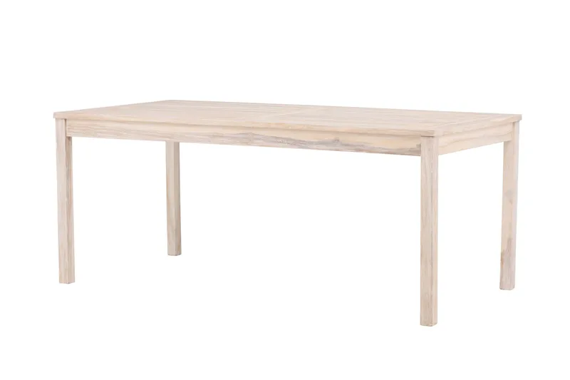 Kenya Matbord Utomhus 90x180 cm - Whitewash - Utemöbler - Trädgårdsbord & Utebord - Matbord ute