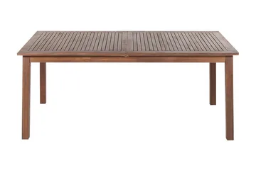 Kettelle Matbord Utomhus 100x180 cm - Mörkbrun - Utemöbler - Trädgårdsbord & Utebord - Matbord ute