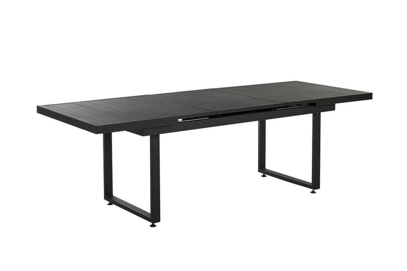 KOALDAL Matbord Utomhus 90x180 cm Svart - Utemöbler - Trädgårdsbord & Utebord - Matbord ute