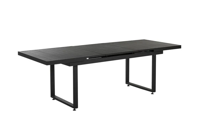 Koaldal Matbord Utomhus 90x180 cm, Svart