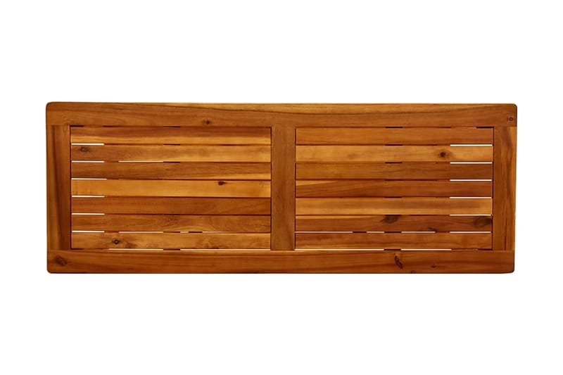 Konsolbord för trädgård 110x40x75 cm massivt akaciaträ - Brun - Utemöbler - Trädgårdsbord & Utebord - Avlastningsbord & brickbord utomhus