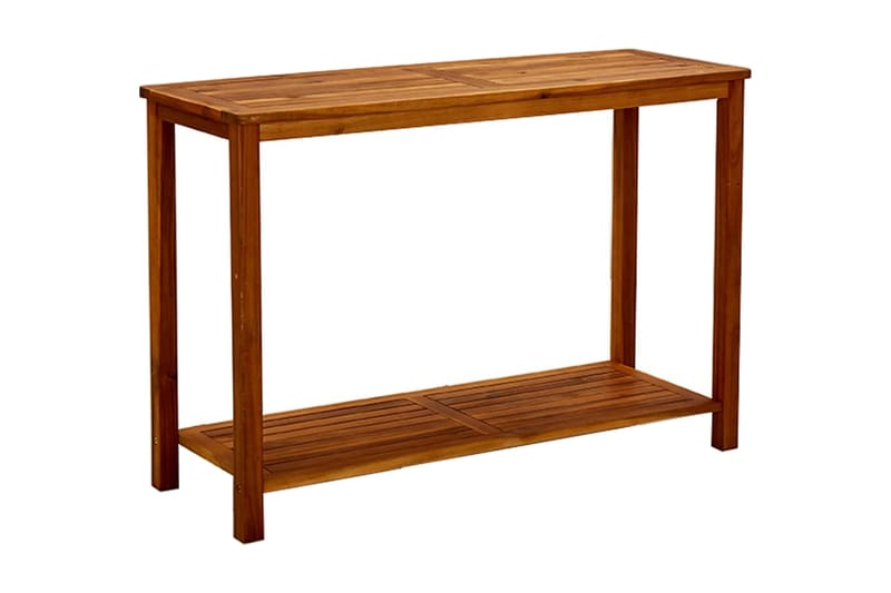 Konsolbord för trädgård 110x40x75 cm massivt akaciaträ - Brun - Utemöbler - Trädgårdsbord & Utebord - Avlastningsbord & brickbord utomhus
