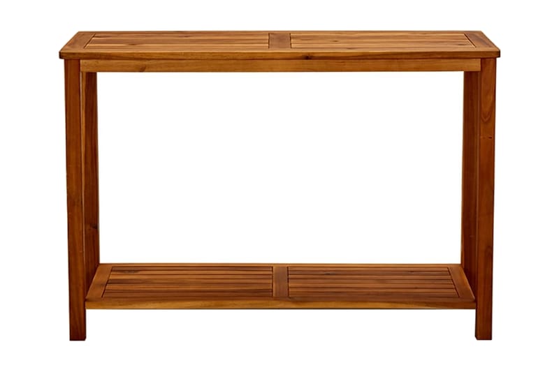 Konsolbord för trädgård 110x40x75 cm massivt akaciaträ - Brun - Utemöbler - Trädgårdsbord & Utebord - Avlastningsbord & brickbord utomhus