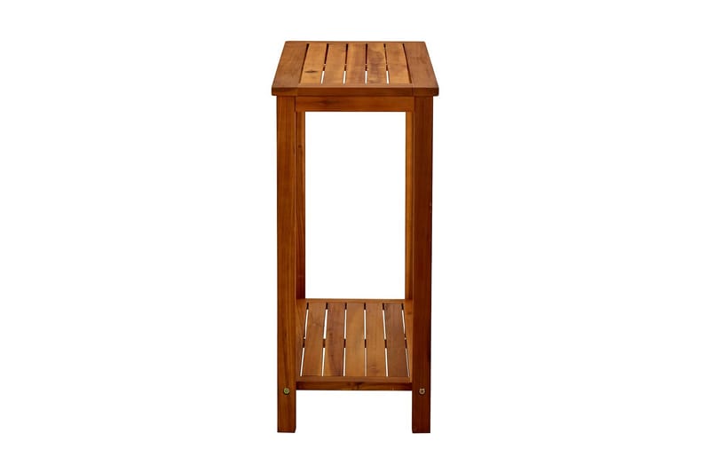 Konsolbord för trädgård 80x35x75 cm massivt akaciaträ - Brun - Utemöbler - Trädgårdsbord & Utebord - Avlastningsbord & brickbord utomhus