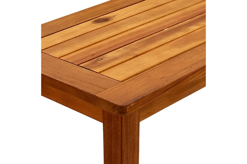 Konsolbord för trädgård 80x35x75 cm massivt akaciaträ - Brun - Utemöbler - Trädgårdsbord & Utebord - Avlastningsbord & brickbord utomhus