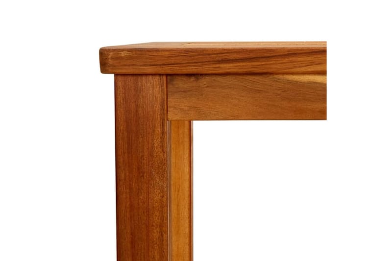 Konsolbord för trädgård 80x35x75 cm massivt akaciaträ - Brun - Utemöbler - Trädgårdsbord & Utebord - Avlastningsbord & brickbord utomhus