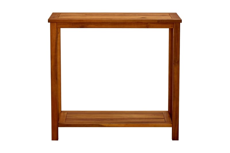 Konsolbord för trädgård 80x35x75 cm massivt akaciaträ - Brun - Utemöbler - Trädgårdsbord & Utebord - Avlastningsbord & brickbord utomhus