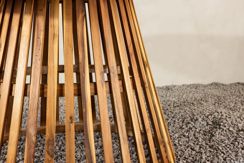 Lakenview Runt Matbord Utomhus 150 cm - Natur - Utemöbler - Trädgårdsbord & Utebord - Matbord ute