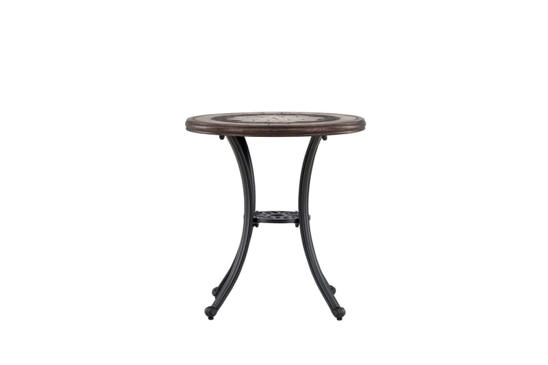 Leiria Cafébord 60 cm - Brun - Utemöbler - Trädgårdsbord & Utebord - Cafebord