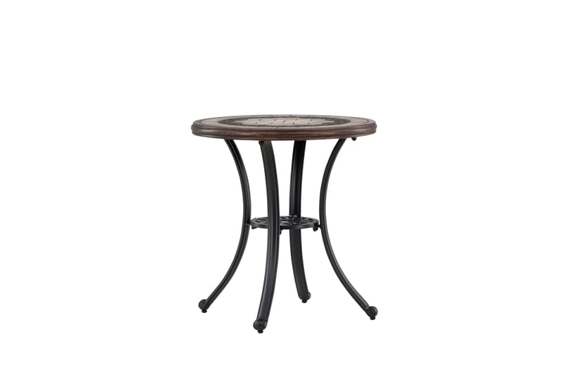 Leiria Cafébord 60 cm - Brun - Utemöbler - Trädgårdsbord & Utebord - Cafebord