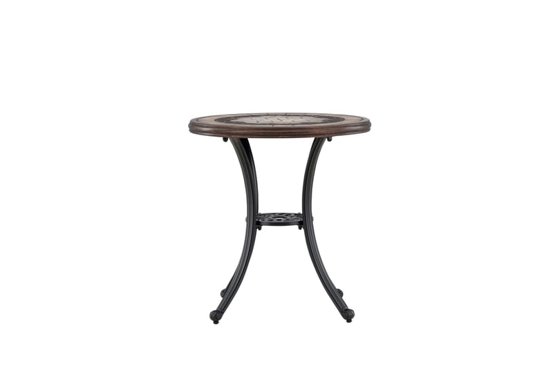 Leiria Cafébord 60 cm - Brun - Utemöbler - Trädgårdsbord & Utebord - Cafebord