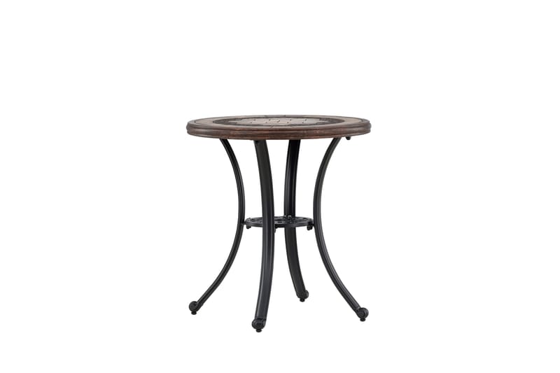 Leiria Cafébord 60 cm - Brun - Utemöbler - Trädgårdsbord & Utebord - Cafebord