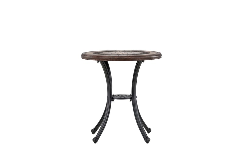 Leiria Cafébord 60 cm - Brun - Utemöbler - Trädgårdsbord & Utebord - Cafebord
