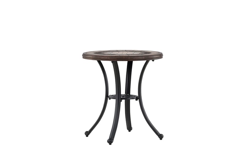 Leiria Cafébord 60 cm - Brun - Utemöbler - Trädgårdsbord & Utebord - Cafebord