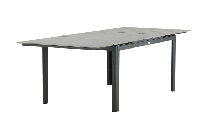 LEVELS Förlängningsbart Matbord 160-240 cm Grå/Svart - Venture Home - Matbord ute