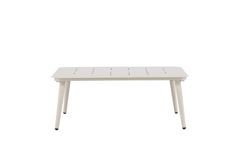 Lina Soffbord och Utebord 90 cm Aluminium, Vit